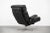 Mid-Century Modern Vintage German Office Swivel Leather Easy Chair, 1960s For Sale - Image 3 of 11