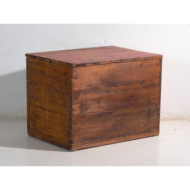 Antique Chinese Chest in Wood, 1900 For Sale - Image 9 of 10