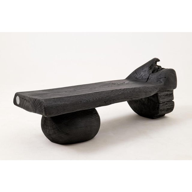 Wood Bench by Logniture For Sale - Image 17 of 18