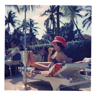 Slim Aarons, Leisure and Fashion in Palm Beach, 1961, Color C-Print For Sale