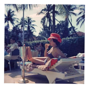 Slim Aarons, Leisure and Fashion in Palm Beach, 1961, Color C-Print
