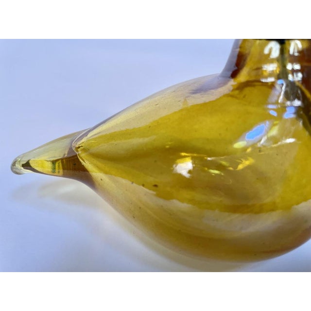 Tirri Mouth-Blown Glass Art Birds by Oiva Toikka for Iittala, Finland 1980s, Set of 2 For Sale - Image 12 of 18