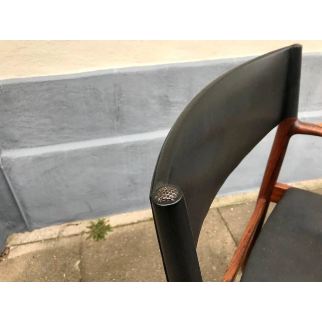 Mid-Century Modern Danish Rosewood Erika Armchair by Erik Wørts for Vamo, 1960s For Sale - Image 3 of 7