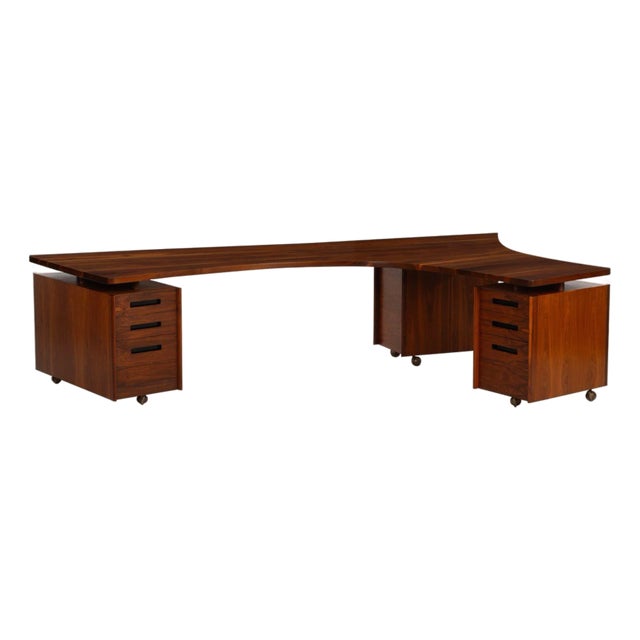 Vladimir Kagan Personal Custom Partner’s Desk, Kagan-Dreyfuss, New York 1950 For Sale