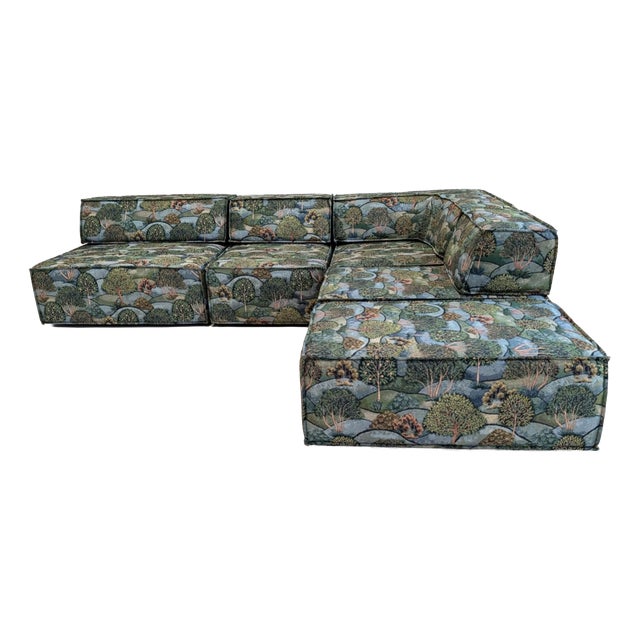Trio Modular Sofa by Franz Hero & Karl Odermatt for Cor, 1970s, Set of 5 For Sale
