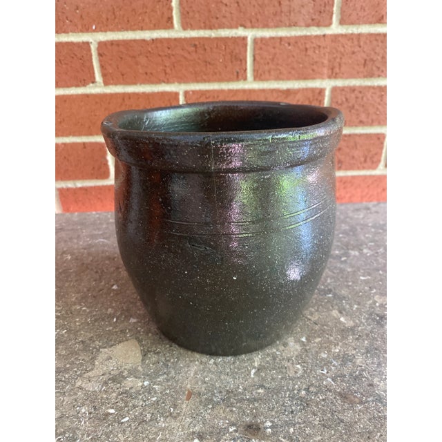 19th Century Brown Salt Glazed Crock For Sale In Pittsburgh - Image 6 of 11