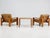 1960s Bonanza Armchairs and Coffee Table in Oak by Esko Pajamies for Asko, Finland, 1966, Set of 3 For Sale - Image 5 of 18