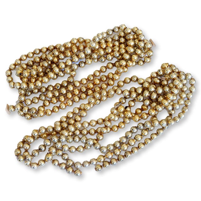 Midcentury Mercury Glass Garland, Set of 2 Chairish