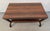 Mid 20th Century Vintage Modern Macassar Ebony Coffee Table With Sculptural Base For Sale - Image 5 of 13