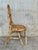 Set of Five French Bamboo and Rattan French Sculptural Dining Chairs circa 1970 For Sale - Image 4 of 18
