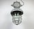 Large Industrial Cast Aluminium Cage Pendant Light, 1970s For Sale - Image 9 of 17