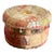 Pouf India Khambadiya Colorful Patchwork Stool - Shells Mirrors Abc Furniture Boho Chic For Sale