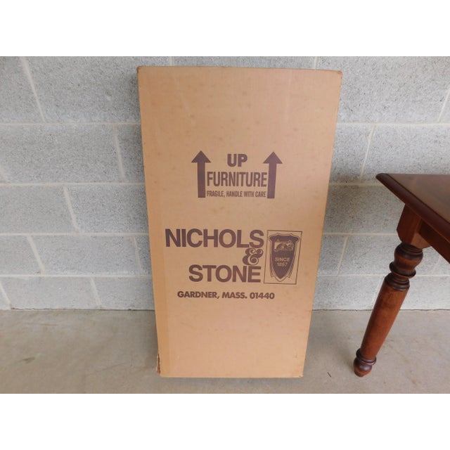 Nichols & Stone Kensington Farmhouse Dining Table For Sale In Philadelphia - Image 6 of 10