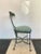 1990s Green Steel Patinated Klismos Chairs - A Pair For Sale - Image 9 of 13