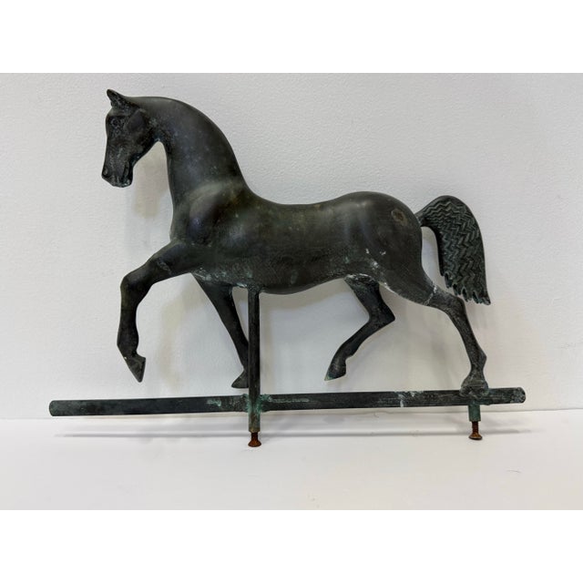 Mid 20th Century Vintage Hackney Horse Weathervane For Sale - Image 5 of 9