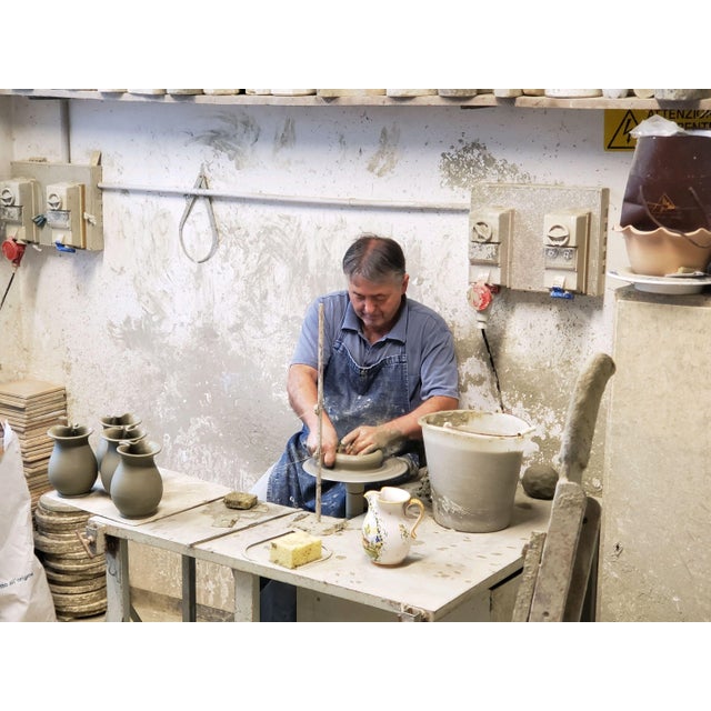 Traditional Rosa Fish Plate For Sale - Image 3 of 4