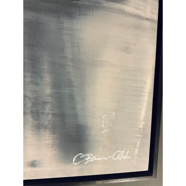 Abstract Modern “Grounded” Mixed Media Painting by Carol Benson Cobb For Sale - Image 4 of 5