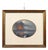 Night Eruption of Vesuvius, Gouache on Cardboard, Framed For Sale
