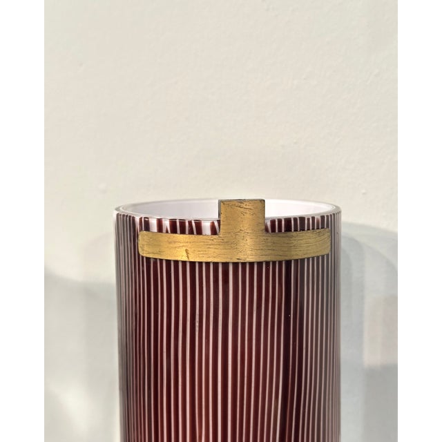 Metal Wall Lamps by Ludovico Diaz De Santillana for Venini, 1960s, Set of 4 For Sale - Image 7 of 16
