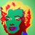 Andy warhol (sunday b. Morning) marilyn 11.25 silkscreen print from photo negatives of original factory additions stencil...