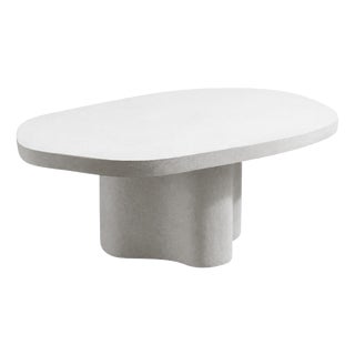 White Stone Coffee Table by Donatas Zukauskas For Sale