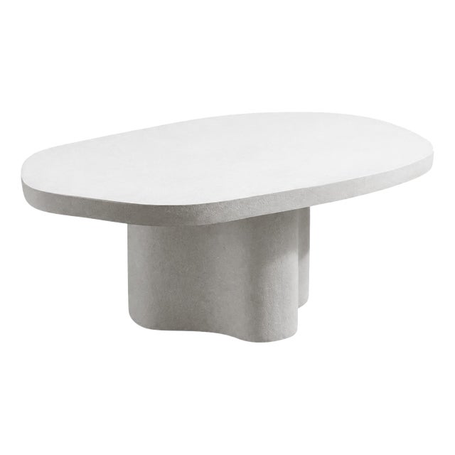 White Stone Coffee Table by Donatas Zukauskas For Sale