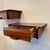 1950s Vintage Wall Mounted Bedside Tables, 1950s, Set of 2 For Sale - Image 5 of 10
