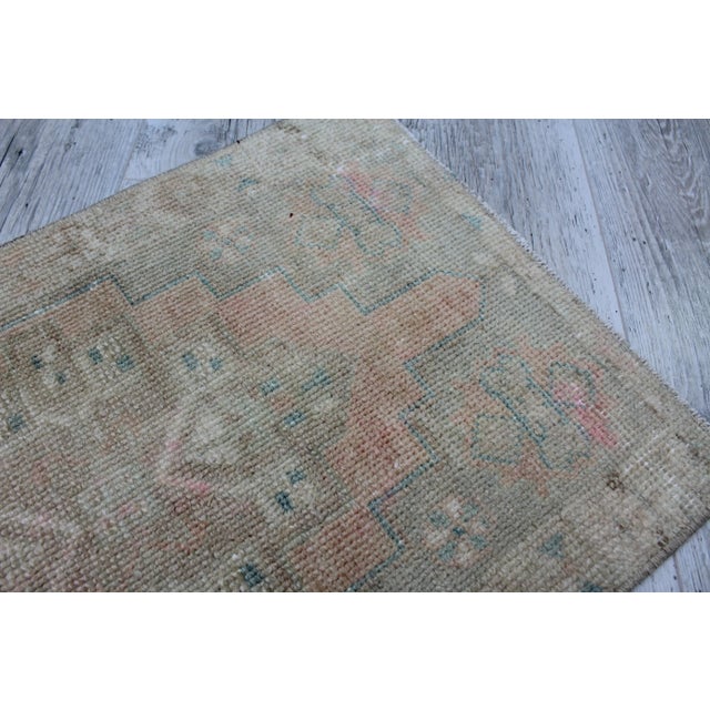Vintage Anatolian Turkish Rug - 16.5"x27" For Sale - Image 4 of 9