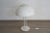 Metal Vintage White Table Light, 1960s For Sale - Image 7 of 7