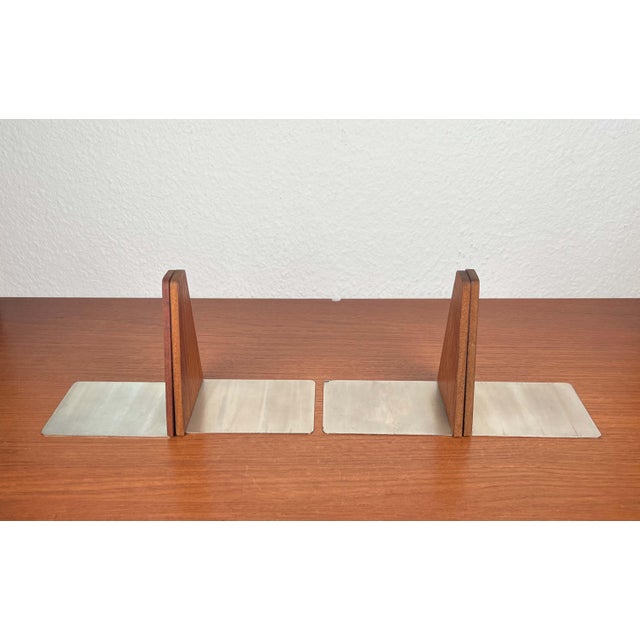 Mid-Century Modern Danish Bookends in Teak, 1960s, Set of 4 For Sale - Image 13 of 18