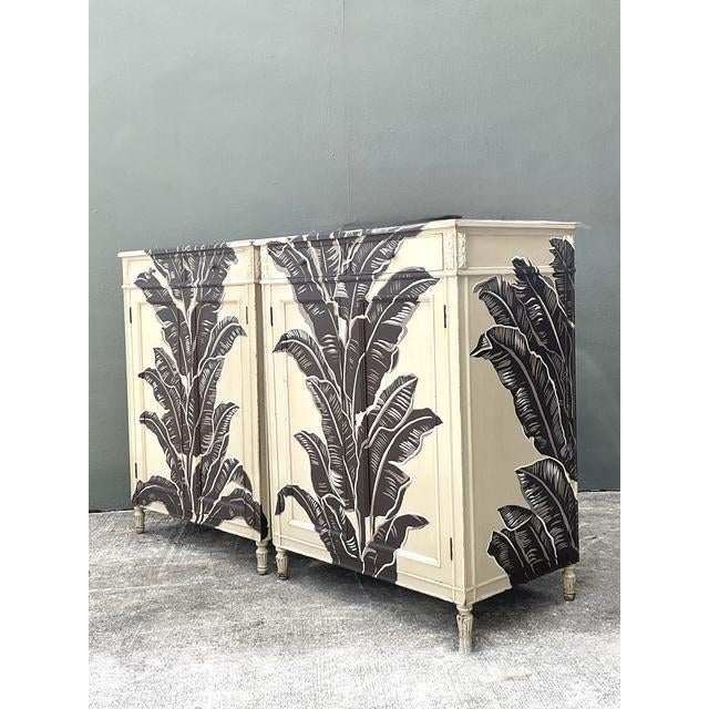 Vintage Irving and Casson Pair of Tall Chests - A Pair For Sale In West Palm - Image 6 of 14