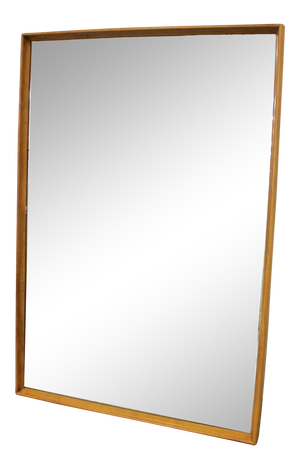 Mid-Century Modern Heywood Wakefield Champagne Mirror