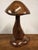 Hand-Carved Wooden Mushroom Table Lamp with Integrated Led For Sale - Image 12 of 18