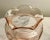 Pink Pink Glass Hand Blown Scalloped Ruffled Vase W/Pontil Mark For Sale - Image 8 of 10
