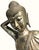 Vintage Thai Reclining Buddha Hollow Cast Brass Sculpture 22.25" Parinirvana For Sale In Dallas - Image 6 of 12