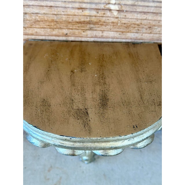 Pair of Maitland-Smith Gilt Wall Brackets Shelves, Philippines For Sale In Naples, FL - Image 6 of 11