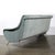 Mid-Century Lady Sofa in Powder Blue Velvet Mohair & Brass Legs by Marco Zanuso For Sale - Image 10 of 16