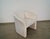 Karl Springer 1980’s Art Deco Barrel Back Club Chair For Sale - Image 4 of 12