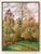 This reproduction art print of Camille Pissarro’s Automne, Peupliers, Éragny (Autumn, Poplars, Éragny) captures slender...
