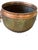 Copper Large 14" Antique French Repoussé Copper Jardinière, 19th Century Alliance Coat of Arms Cachepot, Lion Head Handles, French Planter For Sale - Image 8 of 15