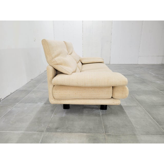 Mid-Century Italian Alanda Sofa by Paolo Piva for B&b Italia / C&b Italia, 1980s For Sale - Image 9 of 15