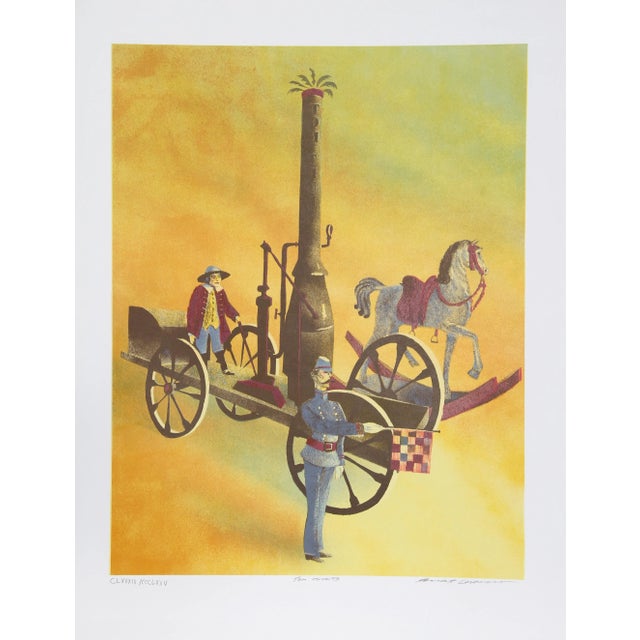 Modern Francis Atlee Caldwell, Tom Thumb, Lithograph For Sale - Image 3 of 3