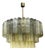 Italian Tronchi Murano Glass Chandelier in Amber and Fumè by Simoeng For Sale