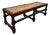 Antique English Cane Bench For Sale