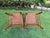 Vintage Ladder Back Side Chairs With Basketweave Rattan Seats, a Pair For Sale - Image 12 of 12