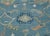 Blue & Green Turkish Oushak Rug 8'2" x 9'10" For Sale In Houston - Image 6 of 9