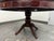 Brown Vintage Asian Rosewood Round Dining Table + Four Chairs, Set For Sale - Image 8 of 12