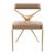 Metal "Incandescenza" Chair, With Bronze & Woven Leather, Tailor Made For Sale - Image 7 of 7