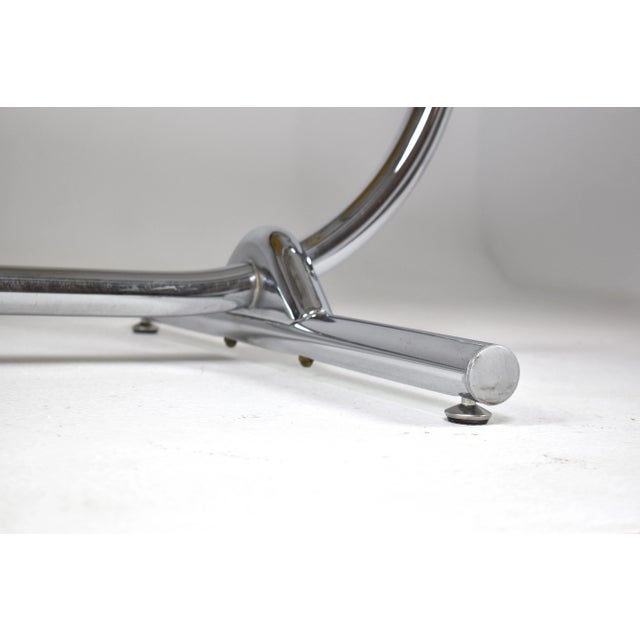 1960s French Extendable Kitchen Formica and Chrome Dining Table For Sale - Image 9 of 12