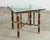 McGuire Organic Modern Bamboo Glass Breakfast Dining Table For Sale In Sacramento - Image 6 of 12